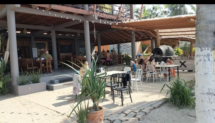 Lourdes Bar and Grill Restaurant Playa La Saladita